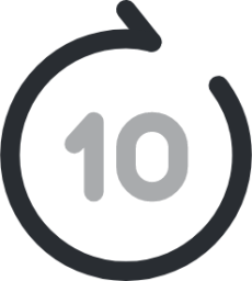forward 10 seconds icon