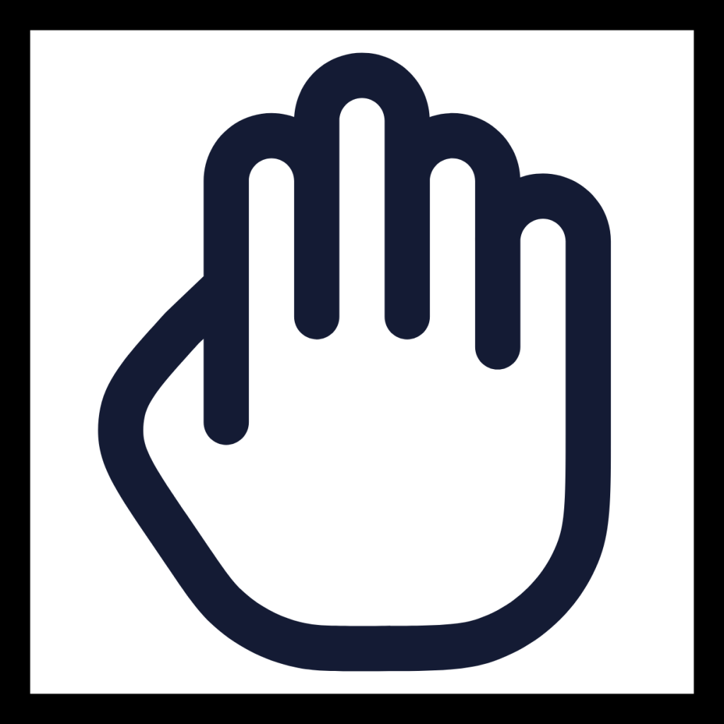 four finger icon