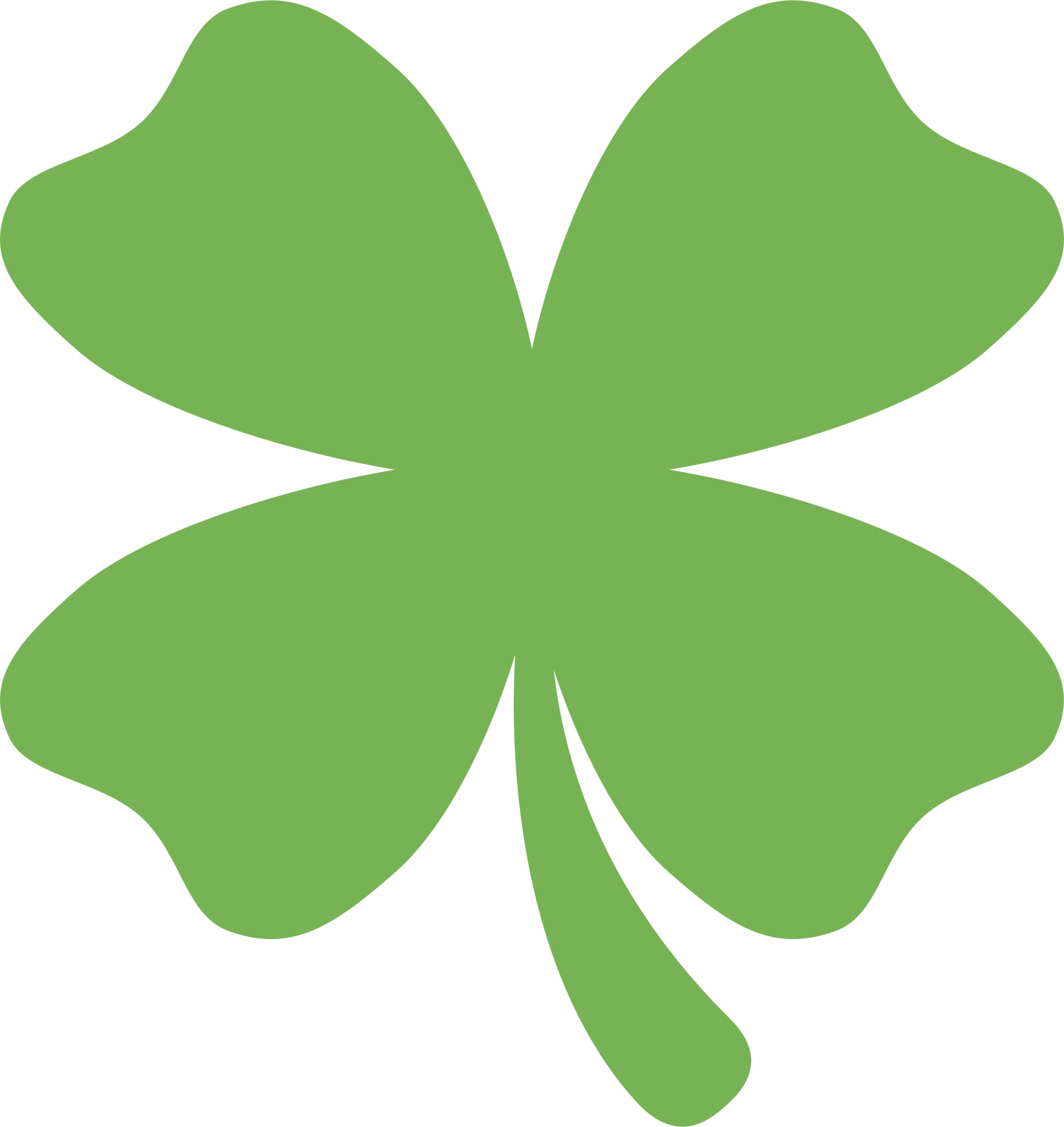 four leaf clover Emoji - Download for free – Iconduck