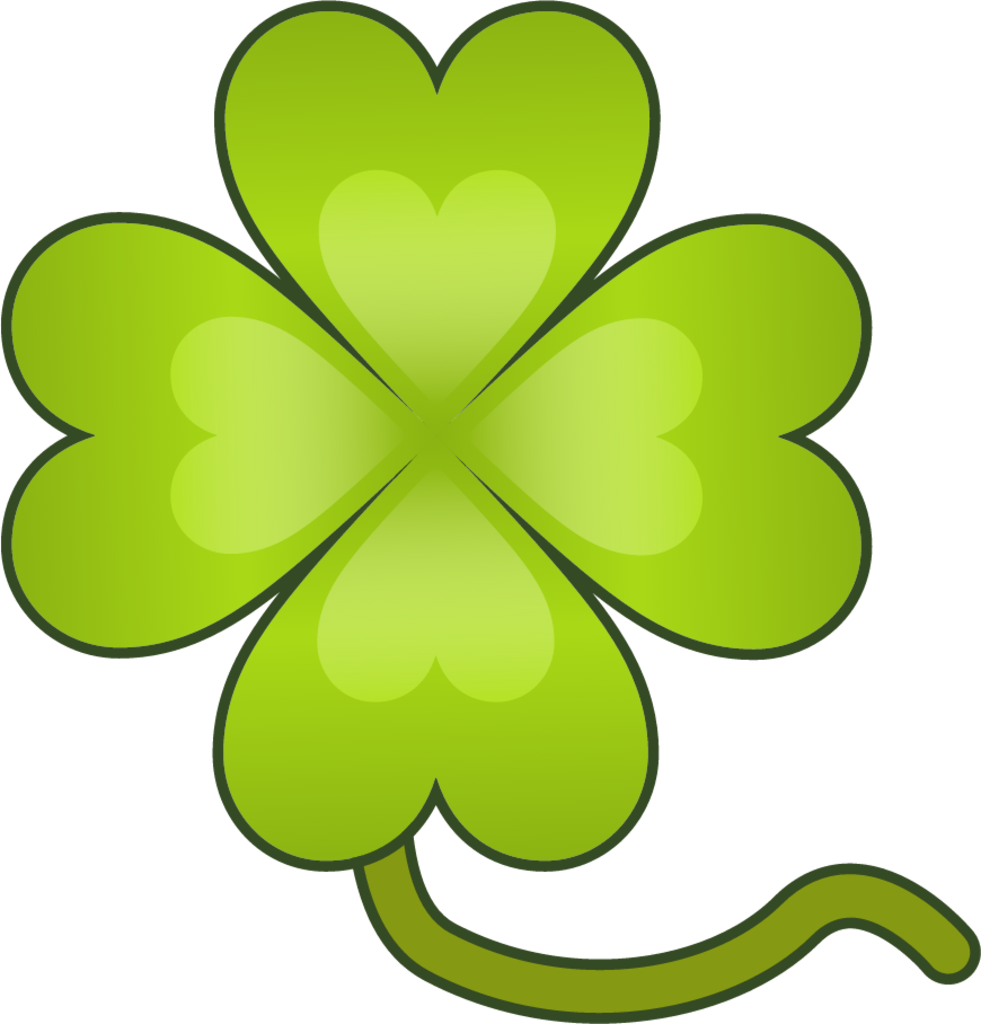 four leaf clover Emoji - Download for free – Iconduck
