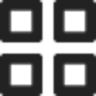 four square menu tile icon