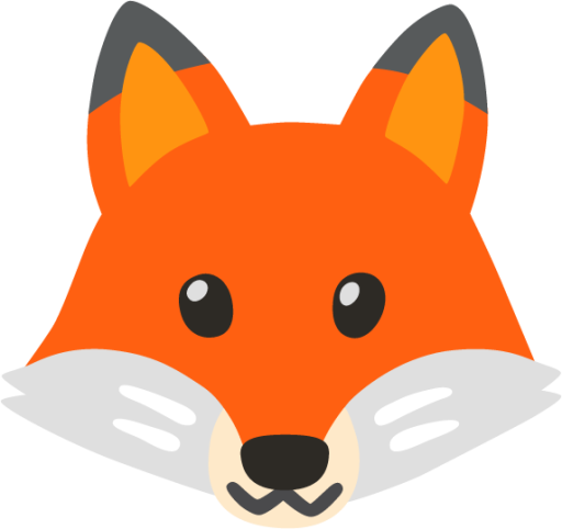 fox face emoji