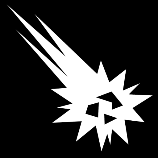 fragmented meteor icon