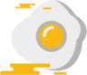 fried egg illustration