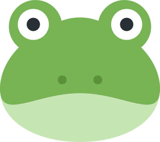 frog face emoji