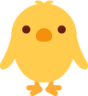 front-facing baby chick emoji