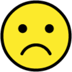 frowning face emoji