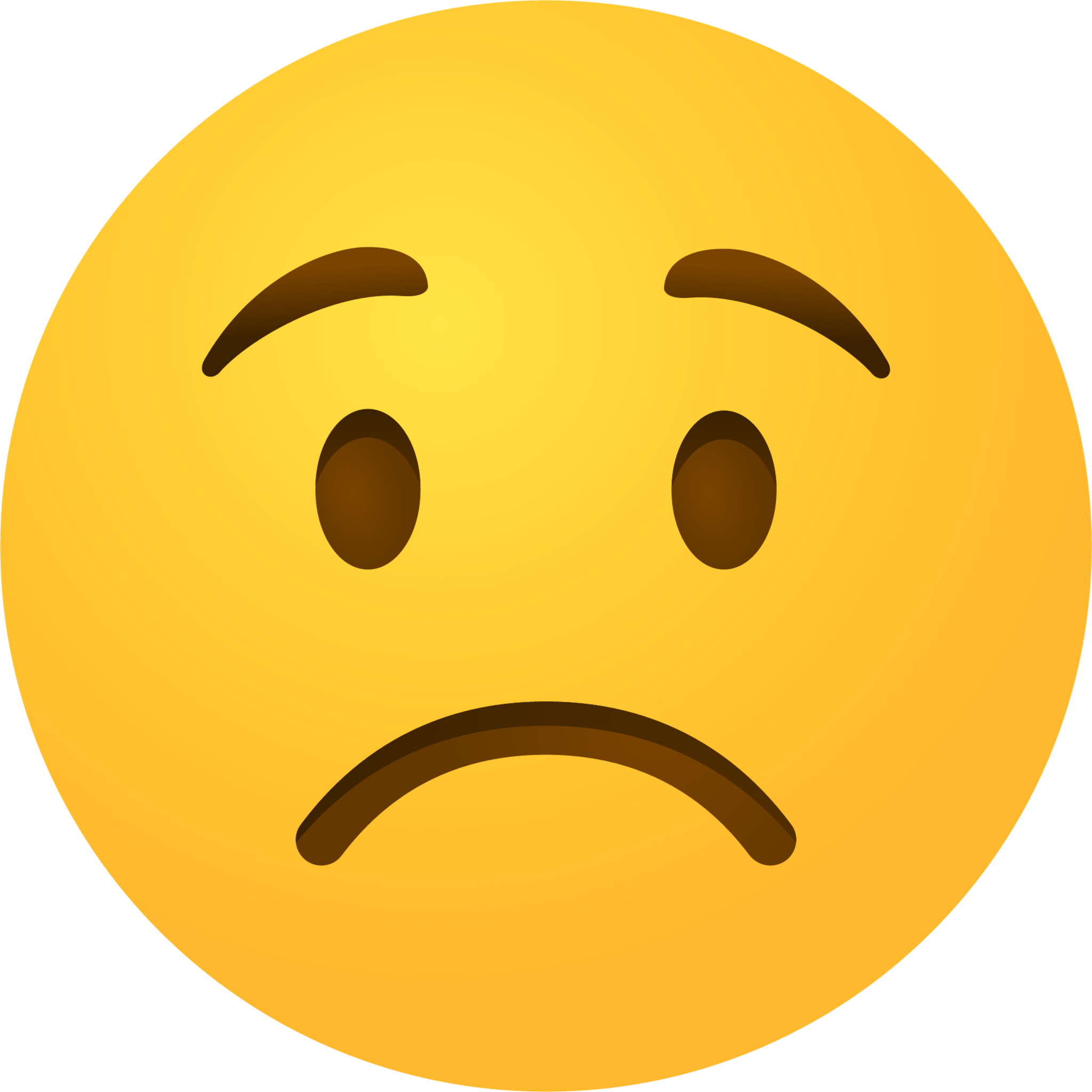 Frowning face emoji emoji