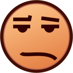 frowning face (yellow) emoji