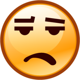 frowning (smiley) emoji