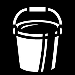 full metal bucket handle icon