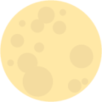 full moon symbol emoji