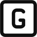 g movie rating icon