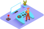 Gaming illustration