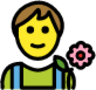 gardener man emoji