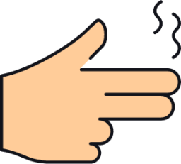 gesture shoot icon