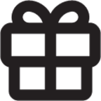 gift outline icon
