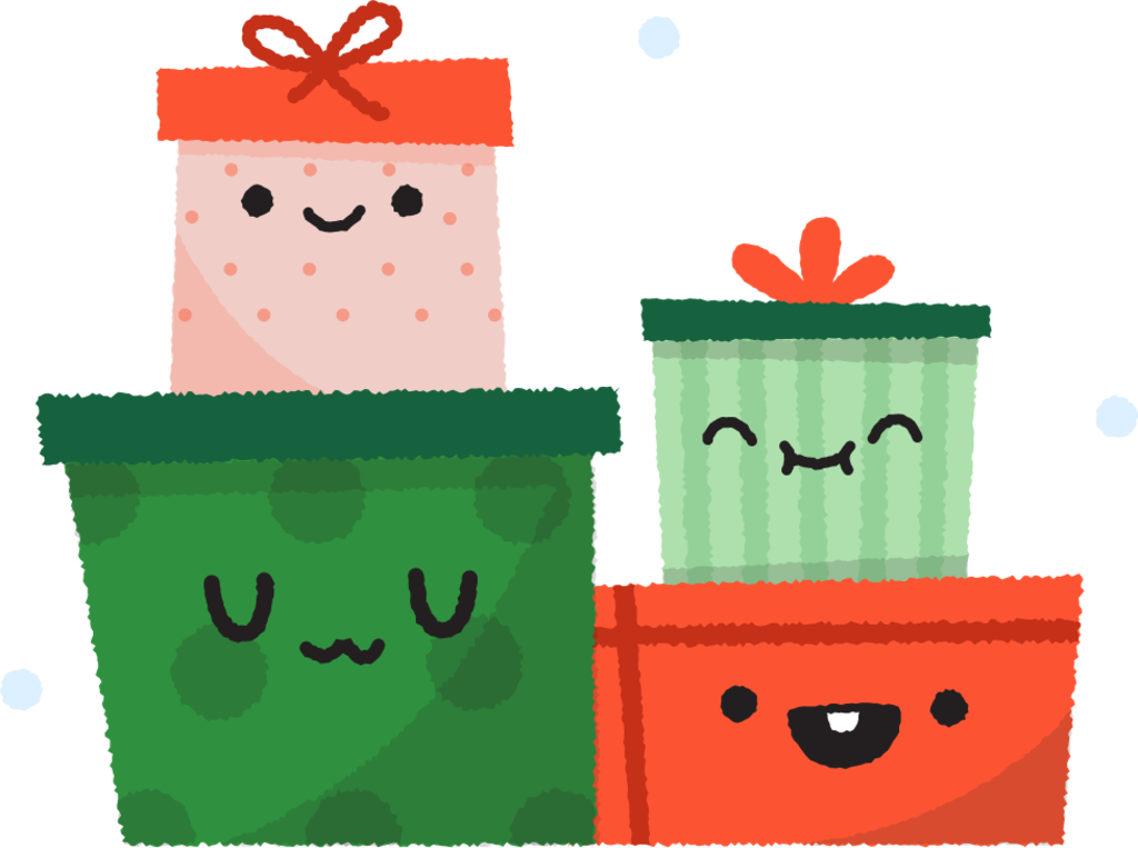 Gifts christmas gift holiday holidays present presents illustration
