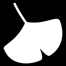 ginkgo leaf icon