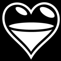glass heart icon