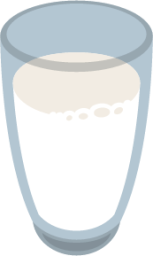 glass of milk emoji