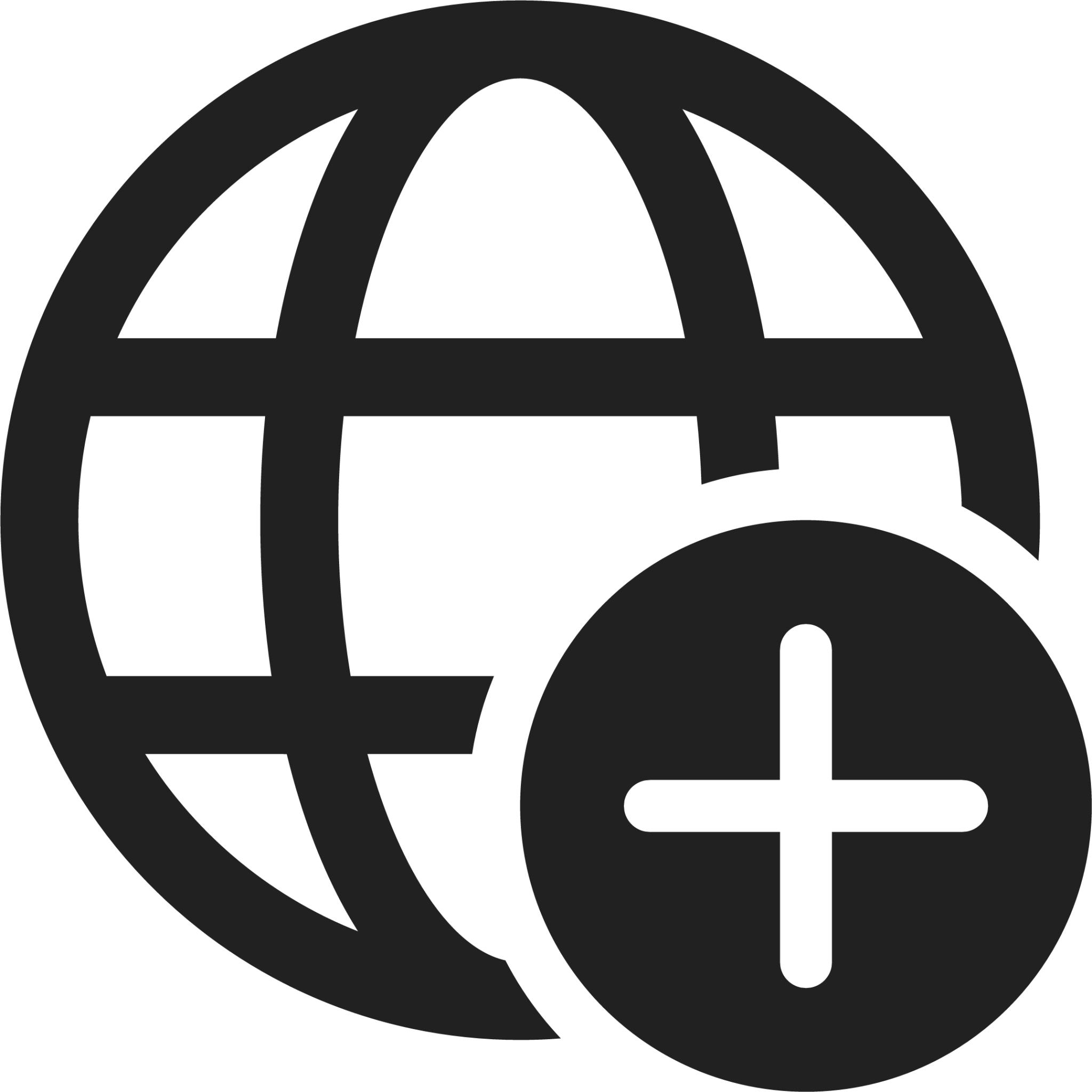 Globe Add icon