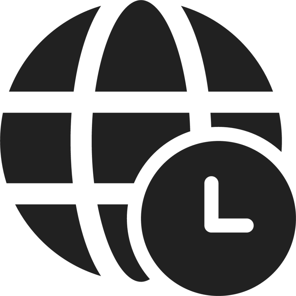 Globe Clock icon