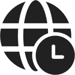 Globe Clock icon