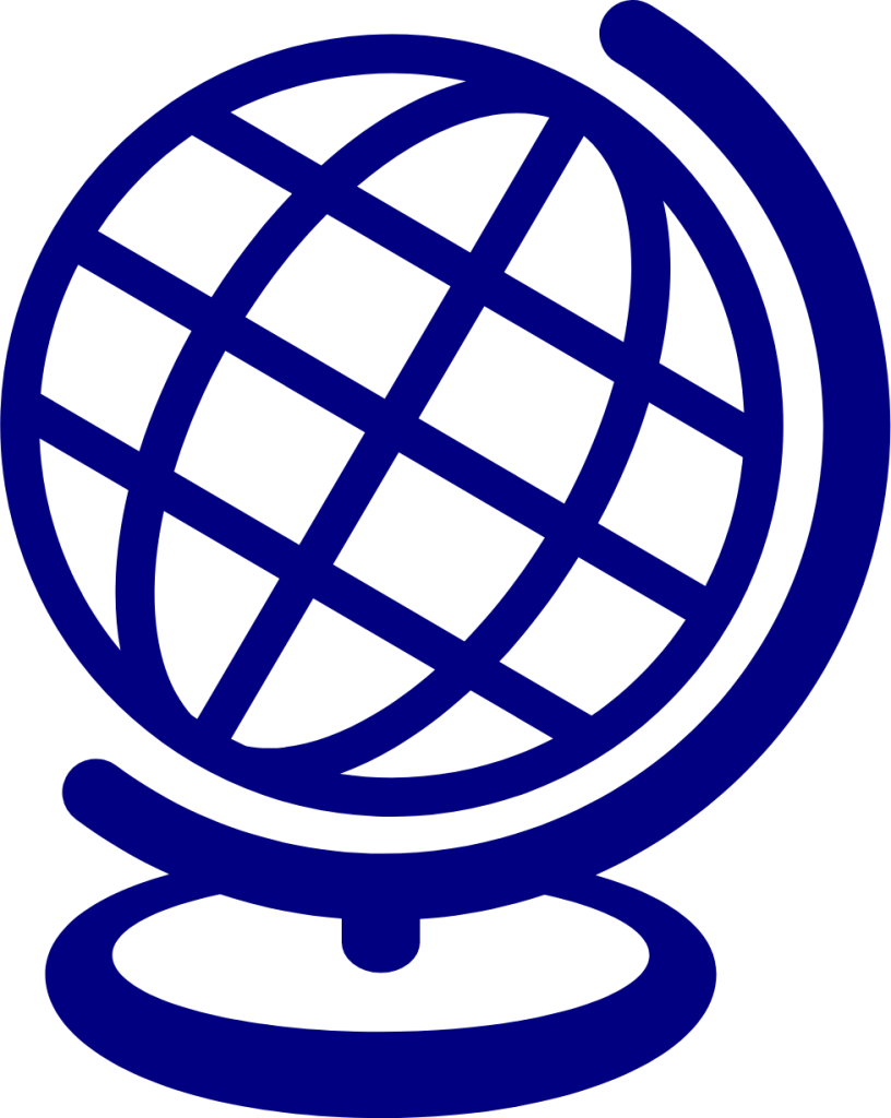globe earth alt icon