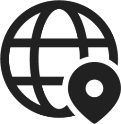Globe Location icon