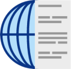 globe paper icon