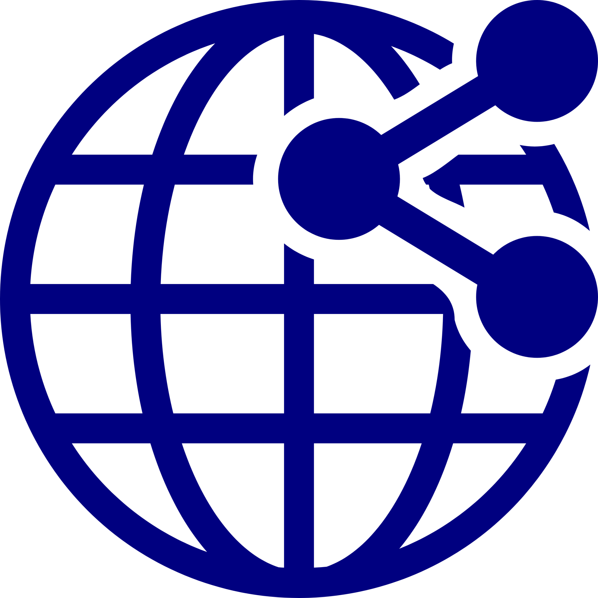 globe share icon