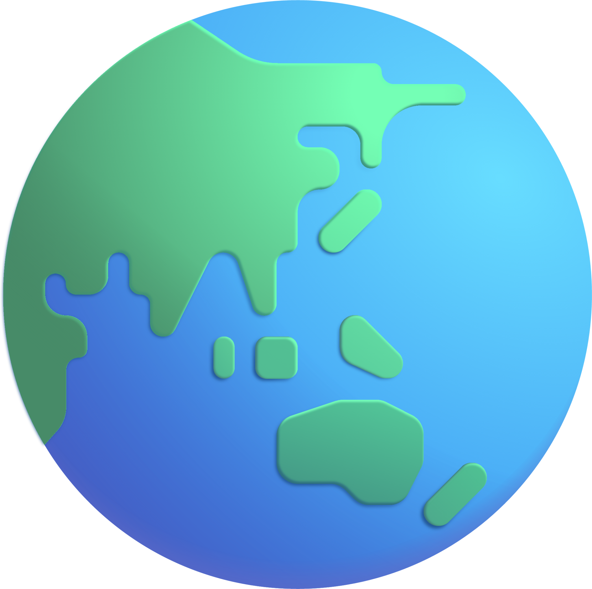 globe showing asia australia emoji