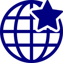 globe star icon