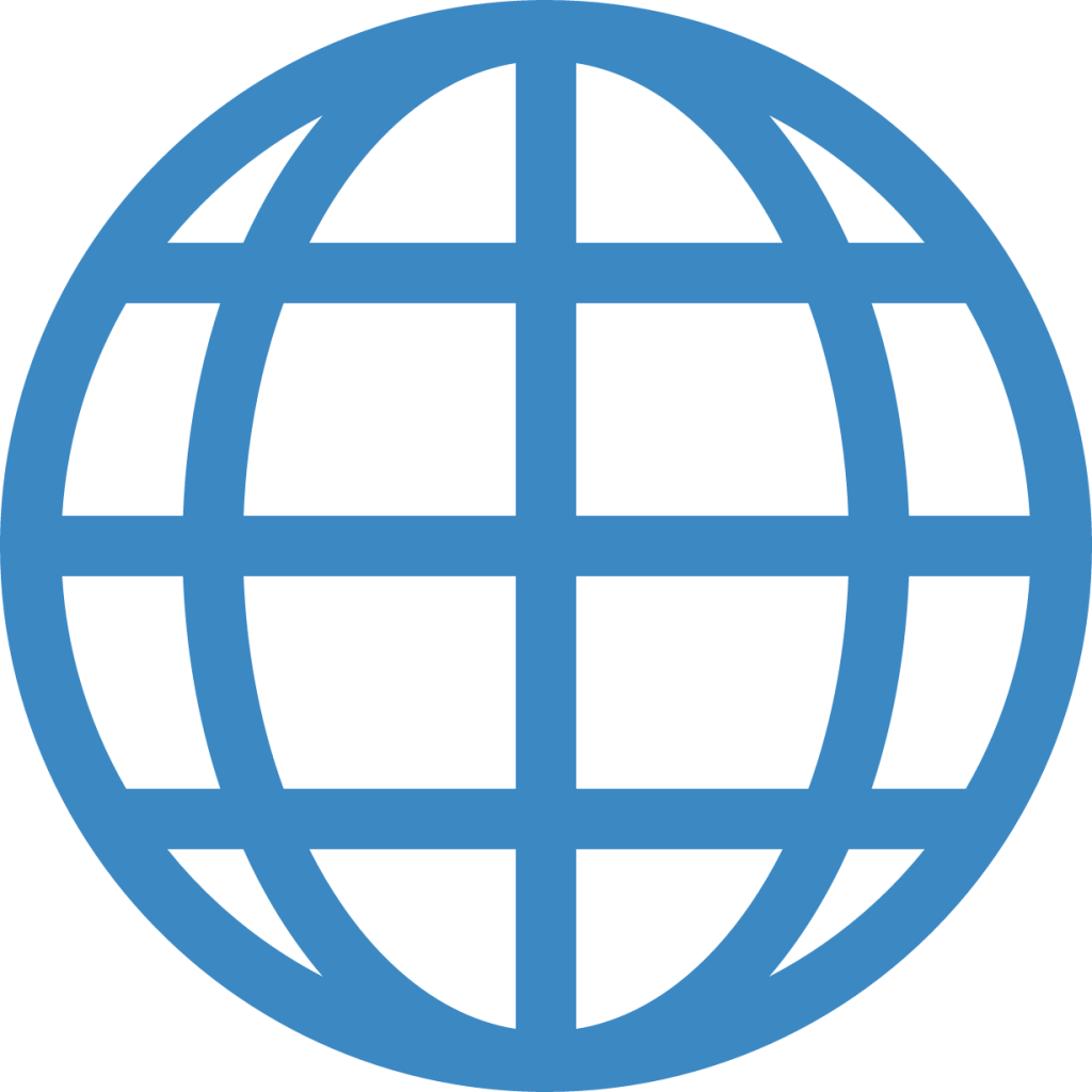 globe with meridians emoji