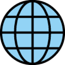 globe with meridians emoji