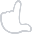 gloved hand pointing up emoji