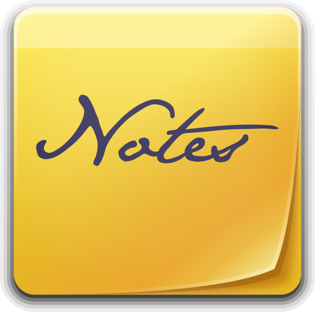 gnome sticky notes applet icon