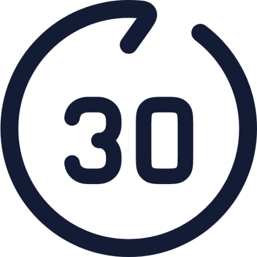 go forward 30sec icon