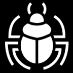 gold scarab icon
