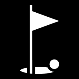 golf flag icon
