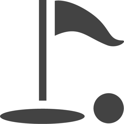 golf flag icon