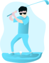 Golf illustration