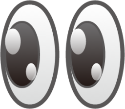 (googly) eyes emoji