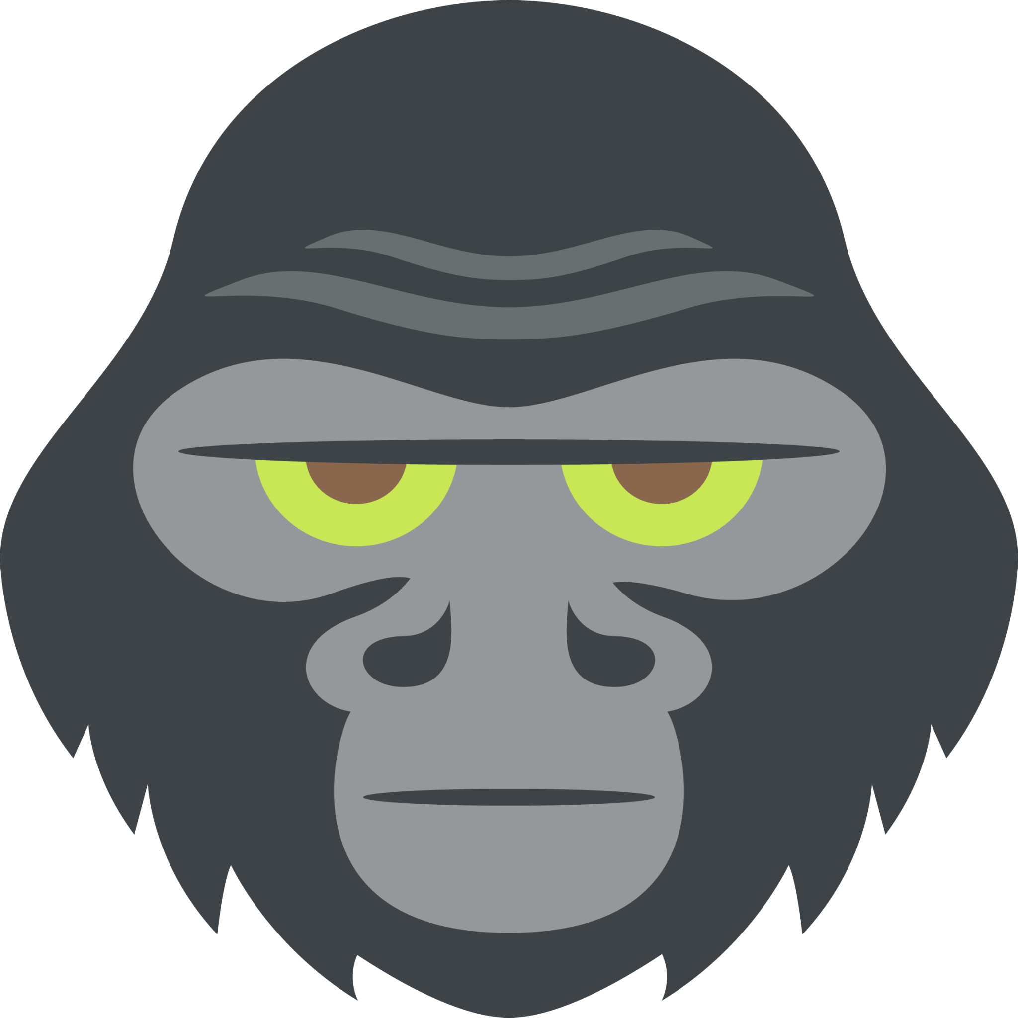 gorilla emoji