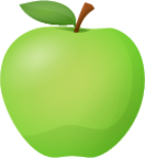 Green apple emoji emoji