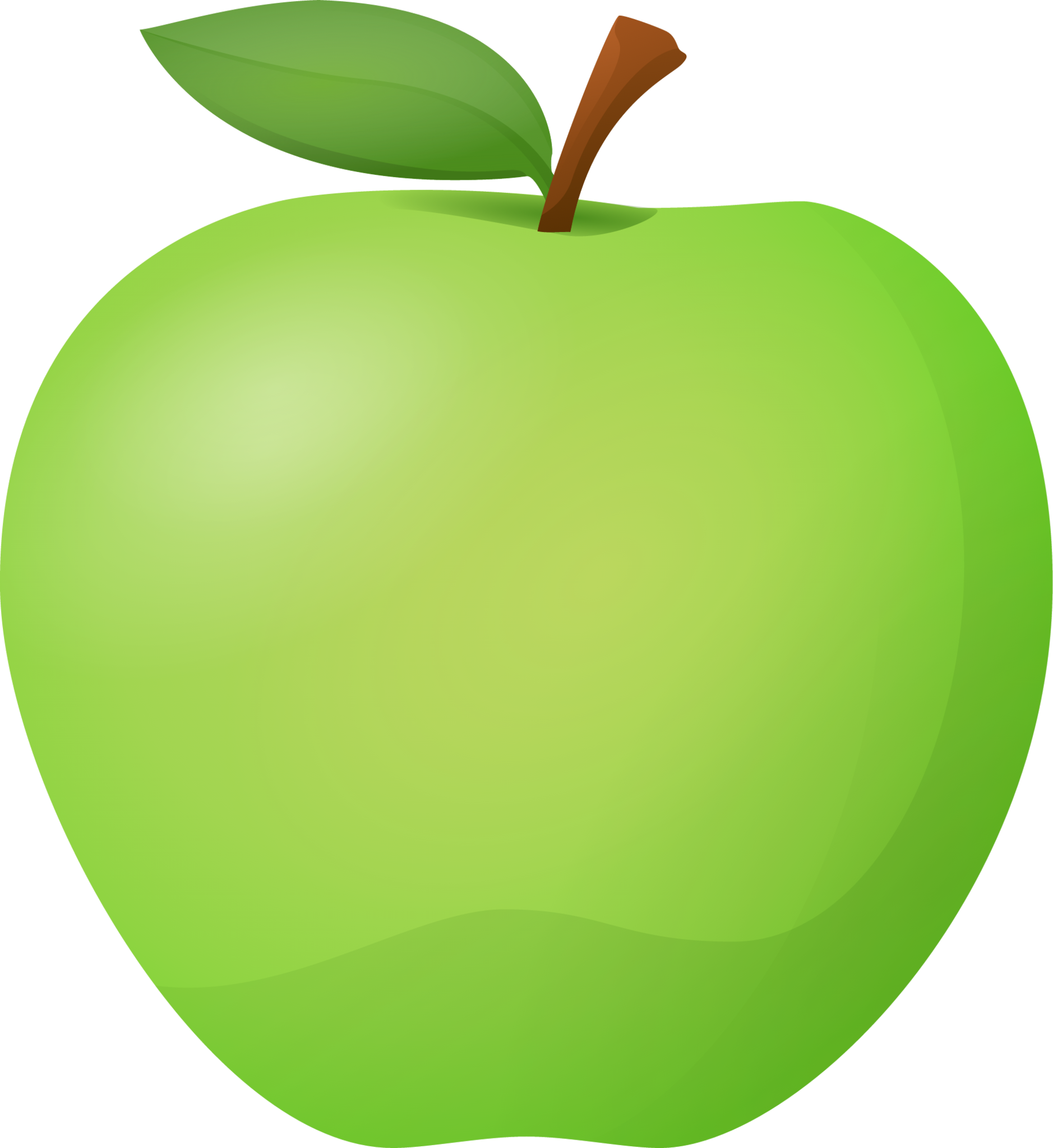 Green apple emoji emoji