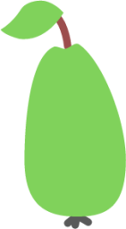 green fruit or vegetable icon