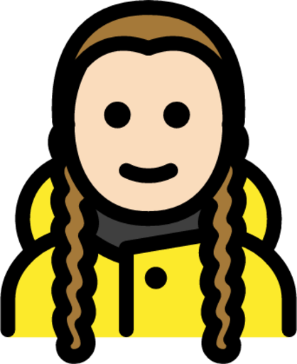 Greta Thunberg emoji