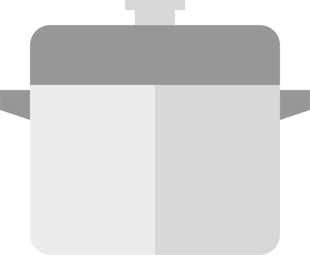 grey silver pot icon